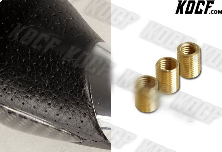 Universal Real Carbon Fiber PVC Leather VIP Type-2 Manual MT Shift Shifter Knob - KOCF.com - Car Parts