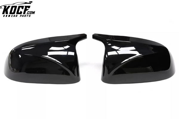 Replacement Style Mirror Cover Alpine White for BMW X3 G01 X4 G02 X5 G05 X6 G06 X7 G07 2018+ Sideview Mirror Casing Glossy black