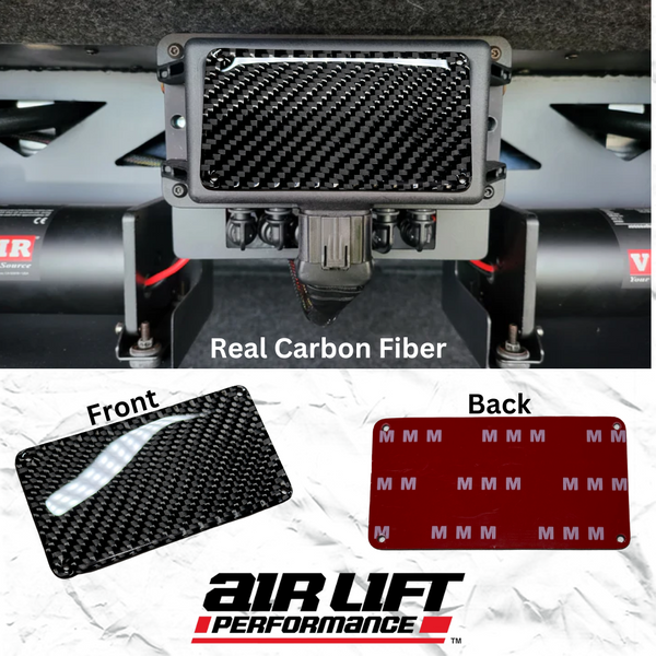 Airlift Controller & Manifold Skin Real Carbon Cover Sticker 3 Piece Set - VIP Price