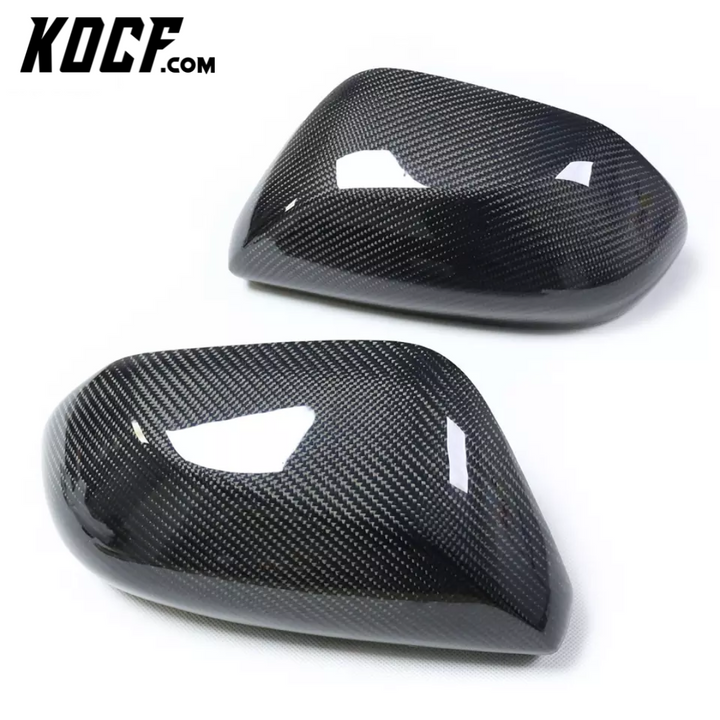 Carbon Fiber Mirror Cap Replacements 2018-2023 Toyota Camry Compatible - KOCF.com - Car Parts