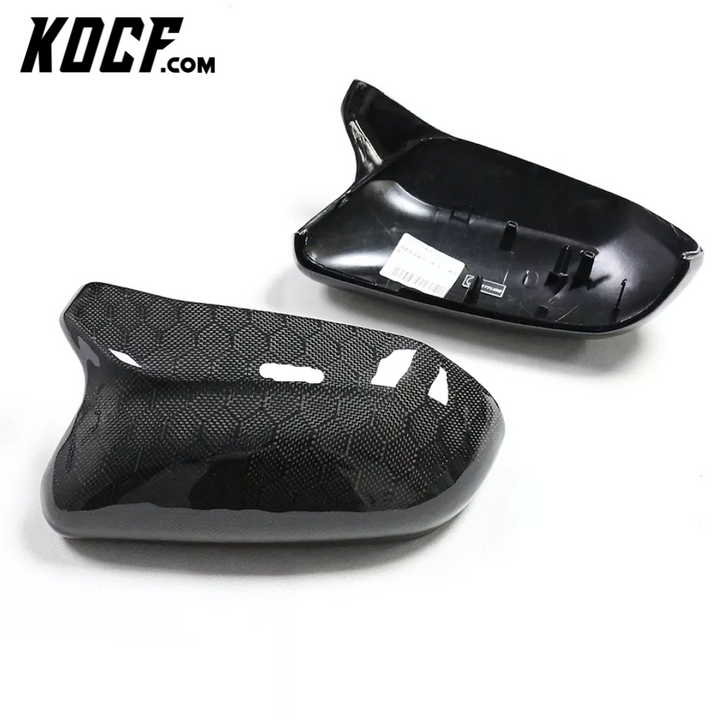 Carbon Fiber Mirror Cap Replacements 2018-2023 Toyota Camry Compatible - KOCF.com - Car Parts