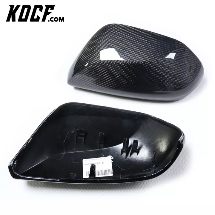 Carbon Fiber Mirror Cap Replacements 2018-2023 Toyota Camry Compatible - KOCF.com - Car Parts