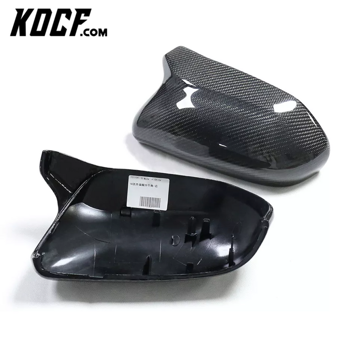 Carbon Fiber Mirror Cap Replacements 2018-2023 Toyota Camry Compatible - KOCF.com - Car Parts