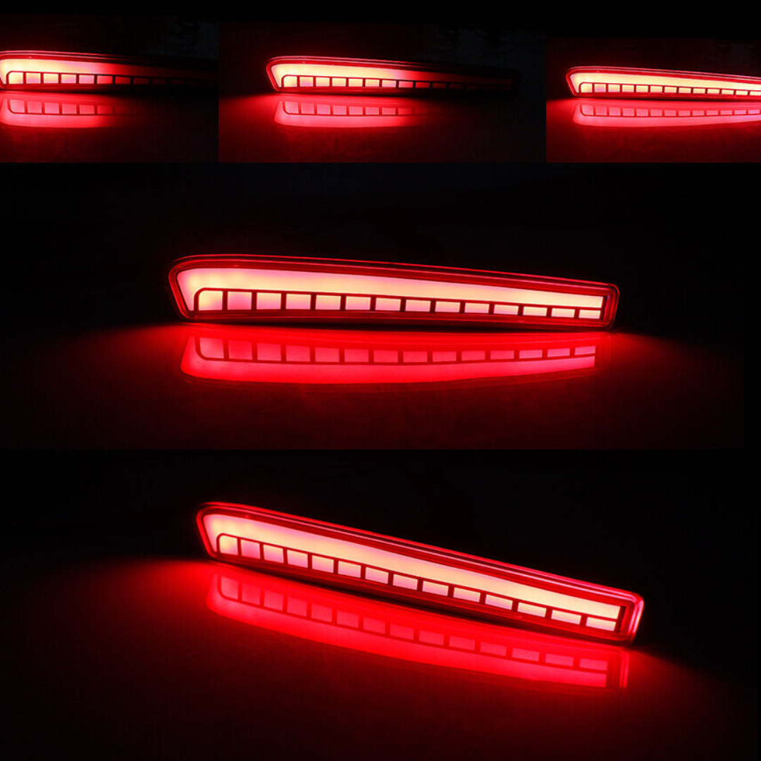 Rear Bumper LED Reflector Turn Signals for 2020-2023 Toyota Corolla Sedan E210 - VIP Price