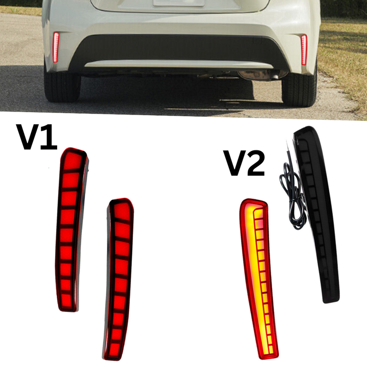 Rear Bumper LED Reflector Turn Signals for 2020-2023 Toyota Corolla Sedan E210 - VIP Price