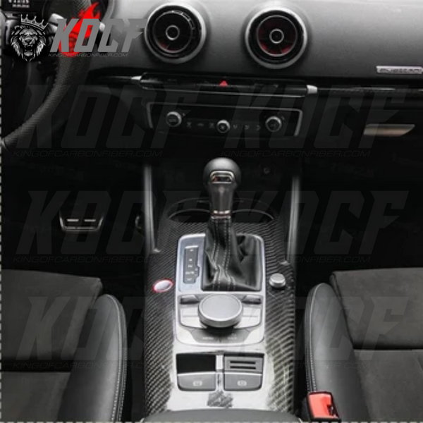 Audi Gear Shift Panel | Audi Car Accessories | King Of Carbon Fiber