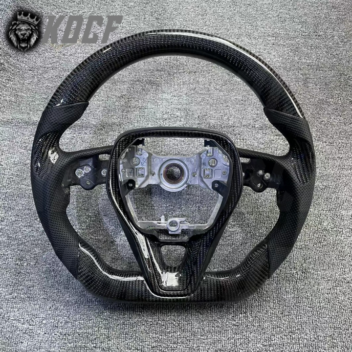 Toyota Corolla/Rav4 Compatible Real Carbon Fiber Steering Wheel 2019-2022 Customizable - VIP Price