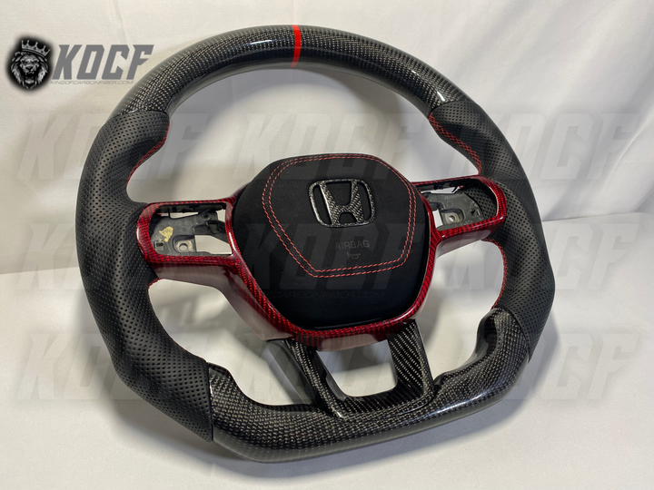 Honda Civic Steering Wheel | Car Steering Wheel | King Of Carbon Fibre