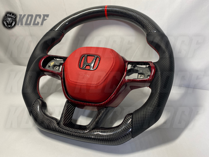 Honda Civic Steering Wheel | Car Steering Wheel | King Of Carbon Fibre