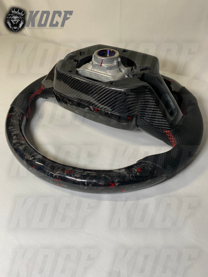 OEM Custom Steering Wheel Back | King Of Carbon Fiber