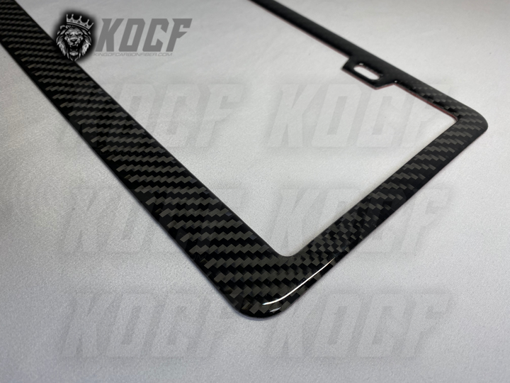 Car License Plate Frame | License Plate Frame | King Of Carbon Fiber