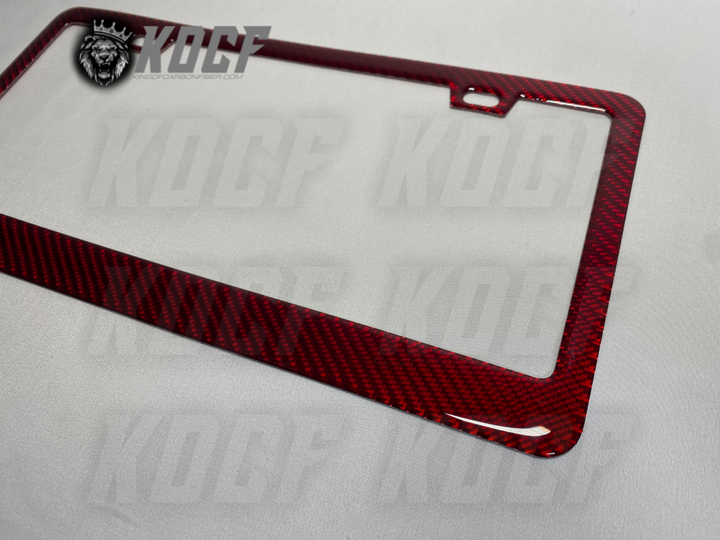 Car License Plate Frame | License Plate Frame | King Of Carbon Fiber