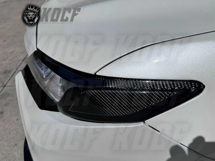 Camry Headlight Carbon Cover | Headlight Cover | King Of Carbon Fibre