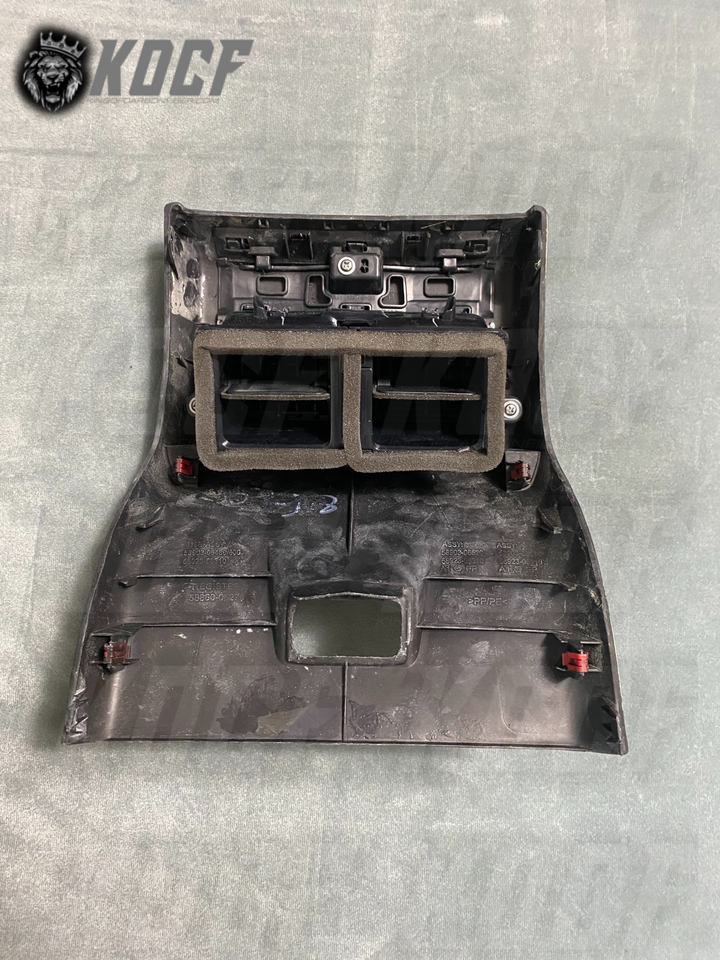 Rear AC Vent USB Port Center Panel Carbon Fiber 2018-2023 Toyota Camry Compatible - KOCF.com - Car Parts