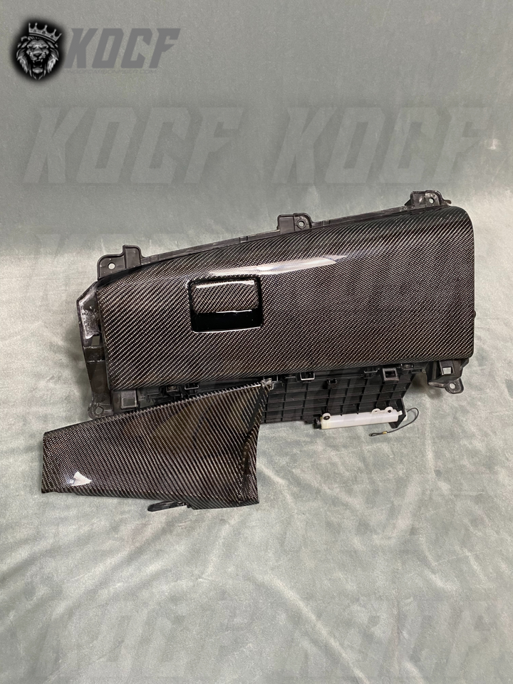 Glove Box Storage Carbon Fiber 2018-2023 Toyota Camry Compatible - KOCF.com - Car Parts