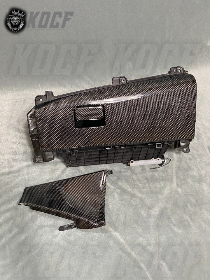 Glove Box Storage Carbon Fiber 2018-2023 Toyota Camry Compatible - KOCF.com - Car Parts