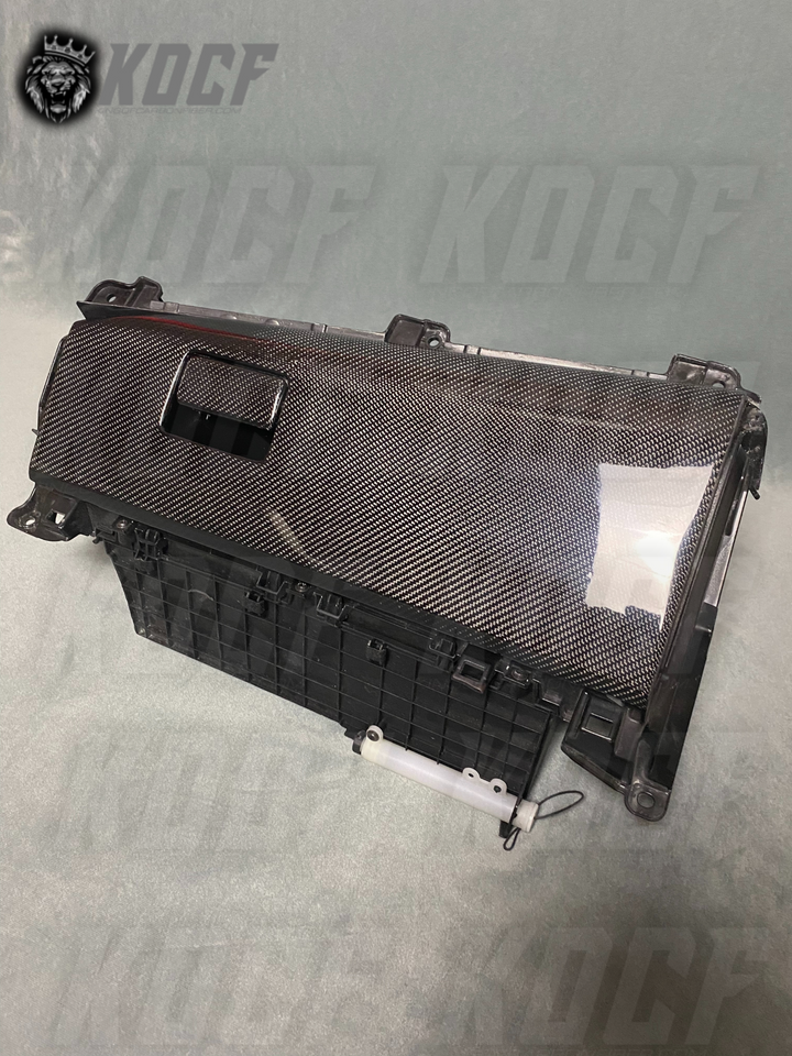 Glove Box Storage Carbon Fiber 2018-2023 Toyota Camry Compatible - KOCF.com - Car Parts