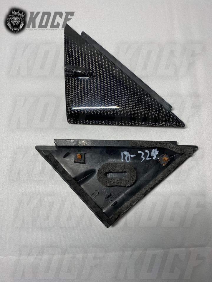 Exterior Mirror Door Triangle Carbon Fiber 2018-2023 Toyota Camry Compatible - KOCF.com - Car Parts