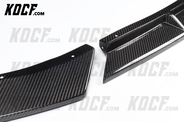 CF Front Lip for 2018-2023 Toyota Camry Compatible Real Carbon Fiber Front Bumper Body Kit Lip - KOCF.com - Car Parts