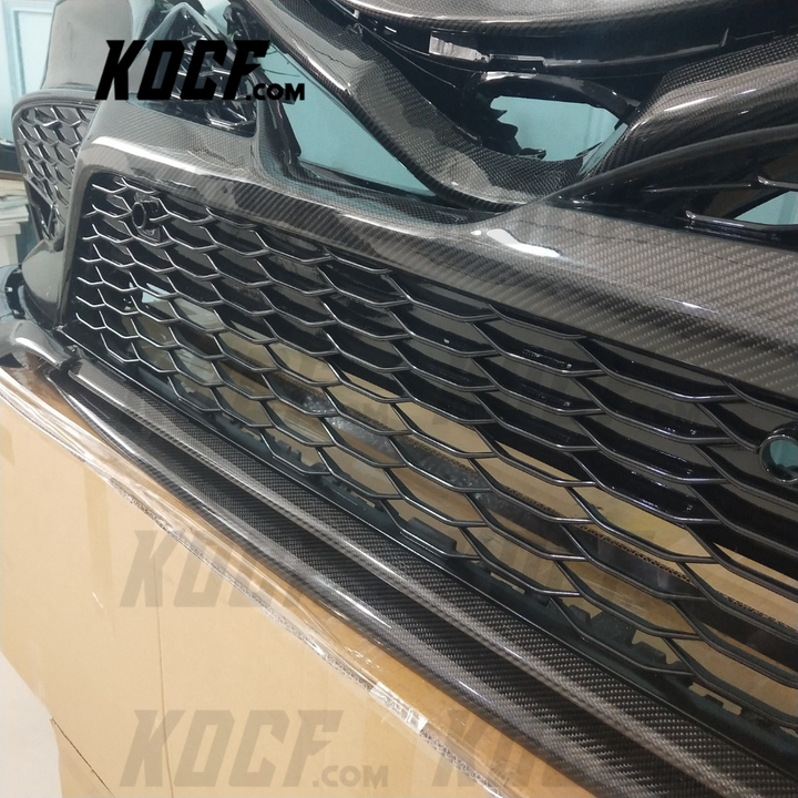 Carbon Fiber Bumper 2021 Facelift Style Compatible For 2018-2024 Toyota Camry - VIP Price