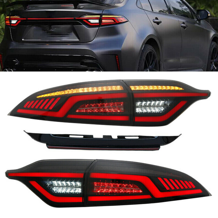 V1 Tail Lights 5 Piece Kit for 2020-2023 Toyota Corolla Sedan e210 - VIP Price