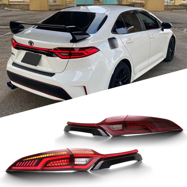 V1 Tail Lights 5 Piece Kit for 2020-2023 Toyota Corolla Sedan e210 - VIP Price