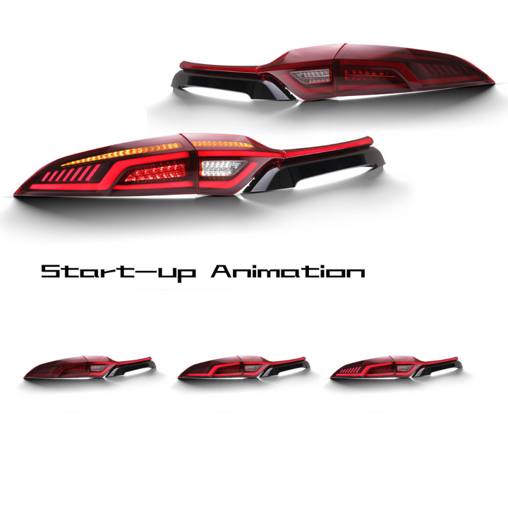 V1 Tail Lights 5 Piece Kit for 2020-2023 Toyota Corolla Sedan e210 - VIP Price