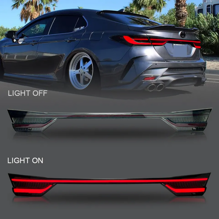 *NEW*  BMW Style Tail Light & Trunk Bar Kit LED Sequential Compatible for 2018-2024 Toyota Camry