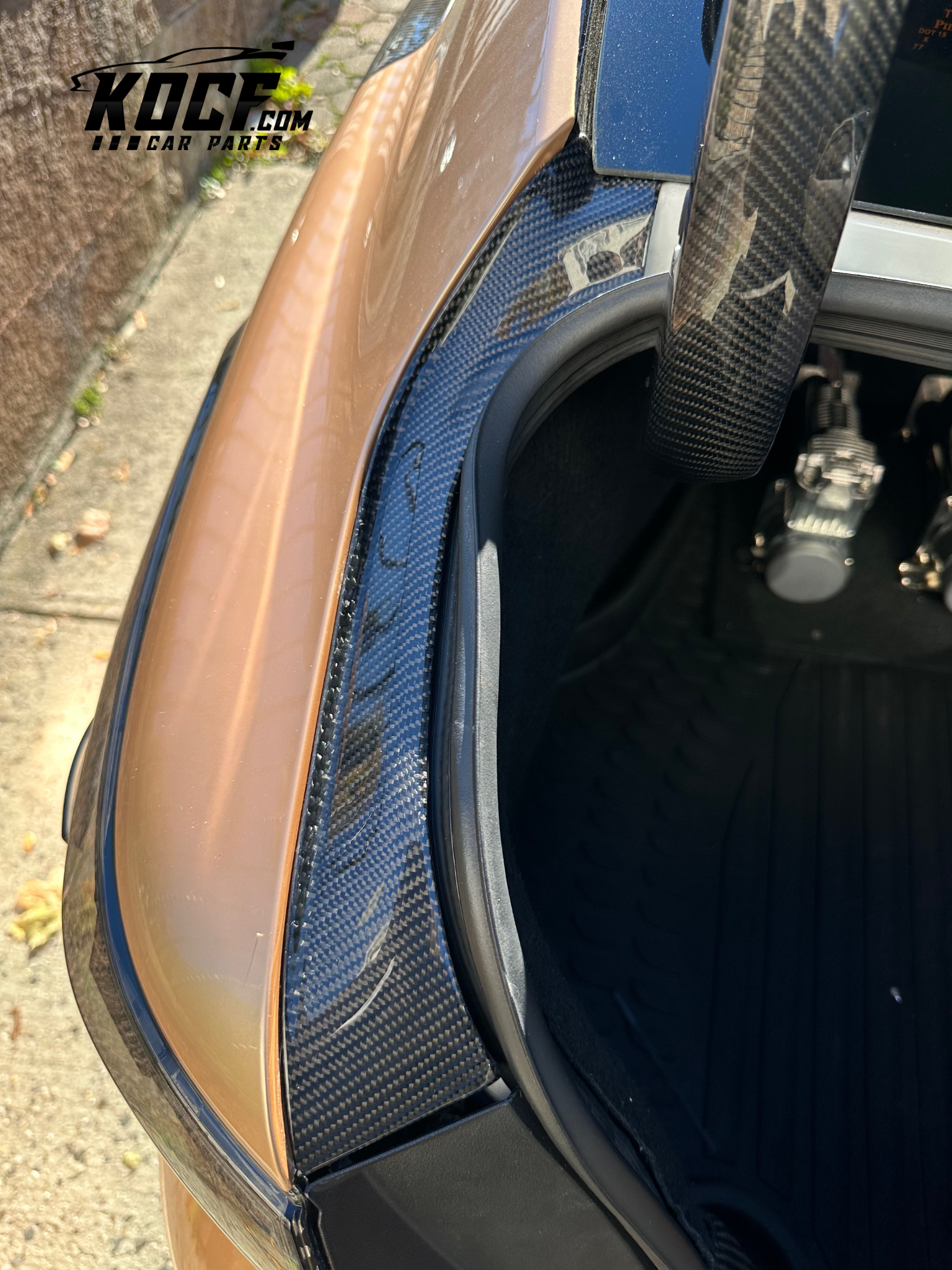 Toyota Camry Trunk Hinge Covers Pair | King Of Carbon Fiber – KOCF