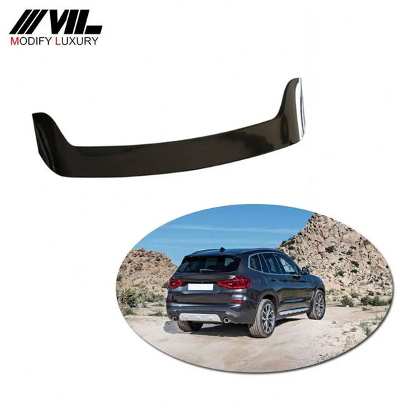 ABS Glossy Black Painted Trunk Rear Roof Spoiler Wing Lip for BMW X3 SUV G01 Not for X3M 2018-2019