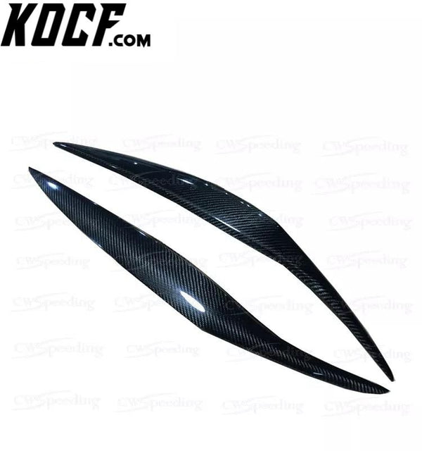 CARBON FIBER FRONT EYELID FRONT EYEBROW FOR 2013-2014 FORD FIESTA MK7