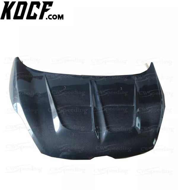 CARBON FIBER ENGINE HOOD BONNET FOR 2009 FORD FIESTA MK6