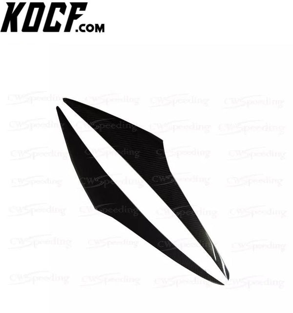 CARBON FIBER FRONT EYELID FRONT EYEBROW FOR 2015 FORD FOCUS MK3