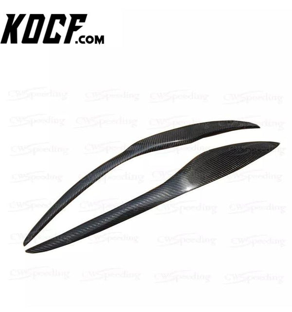 CARBON FIBER FRONT EYELID FRONT EYEBROW FOR 2009 FORD FIESTA MK6