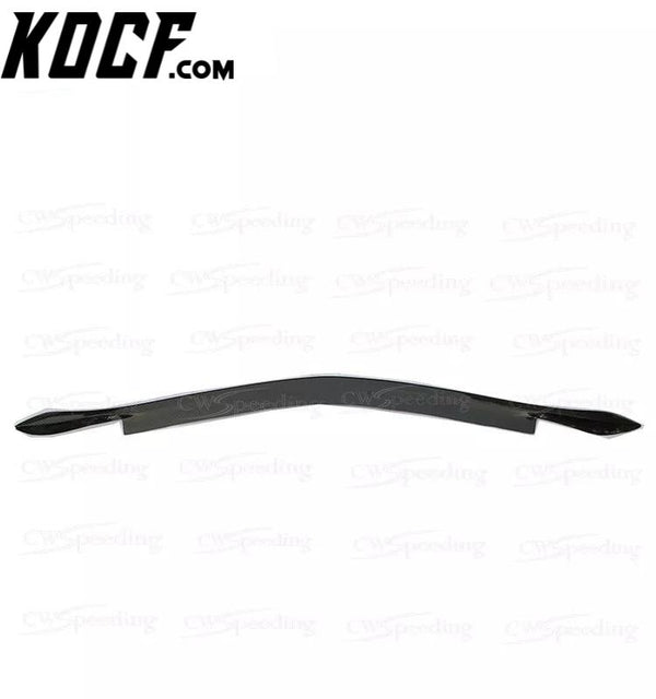 B STYLE CARBON FIBER FRONT BUMPER FIN FRONT LIP FOR 2017 Alfa Romeo Giulia