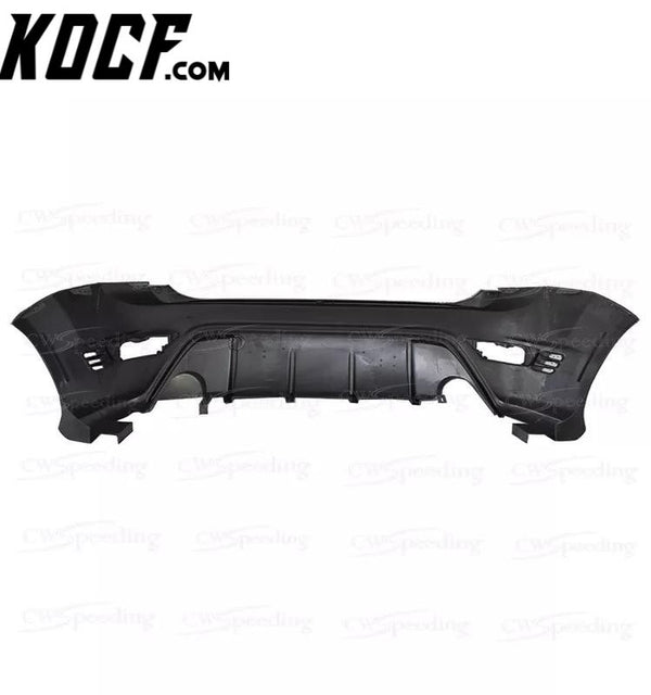 2009-2011RS STYLE PP MATERIAL REAR BUMPER FOR FORD FOCUS BODY KIT MK3