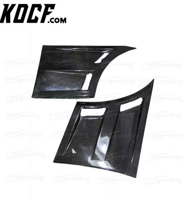 2014 2015-2017 CARBON FIBER FRONT FENDER VENTS FOR FORD MUSTANG BODY KIT