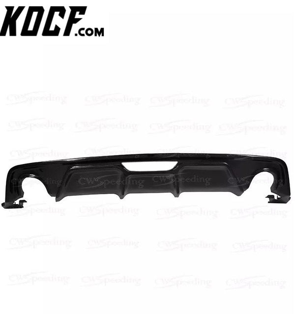 CA STYLE CARBON FIBER REAR BUMPER LIP REAR DIFFUSER (T-2)FOR 2015-2017 FORD MUSTANG