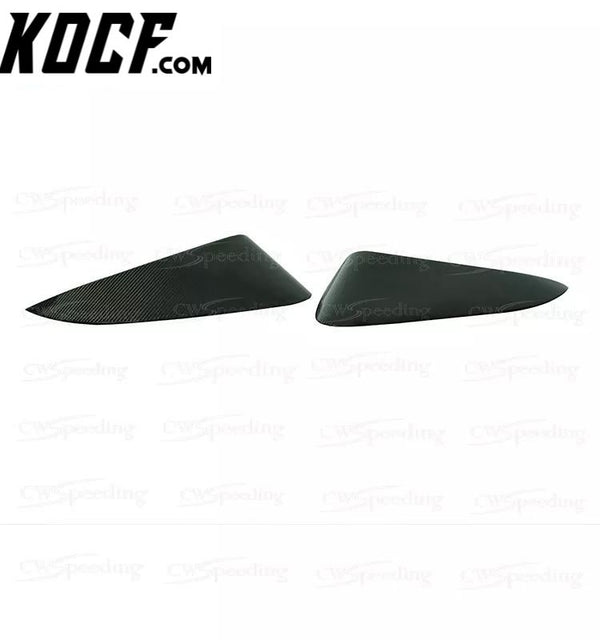 CARBON FIBER FRONT FENDER VENTS FOR 2016-2017 PORSCHE 718