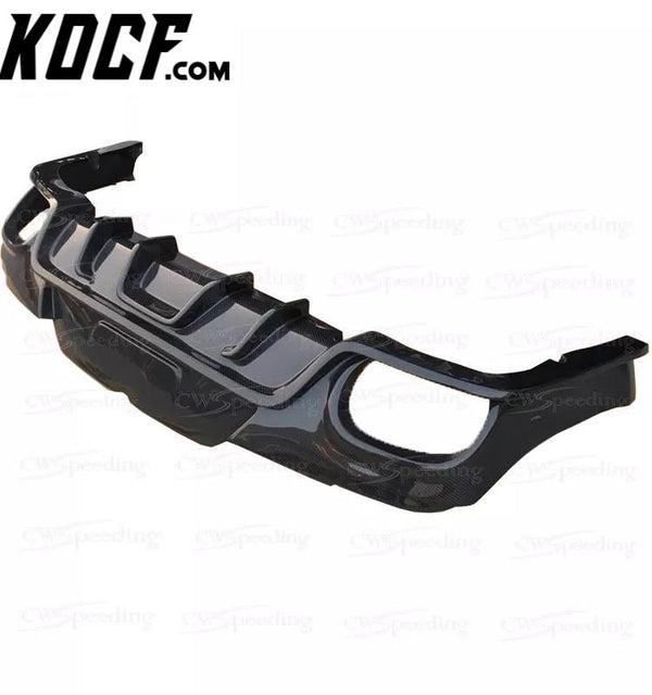 CARBON FIBER REAR BUMPER LIP REAR DIFFUSER FOR PORSCHE PANAMERA