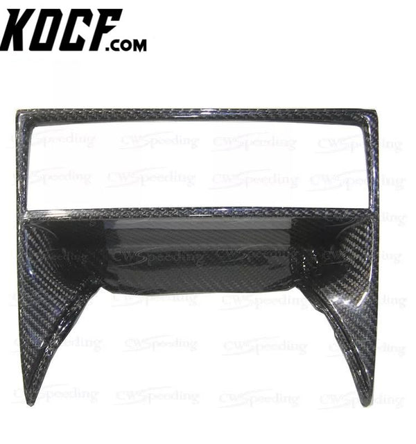 CARBON FIBER INTERIOR AC CENTER CONSOLE COVER FOR 2008-2014 LAMBORGHINI GALLARDO LP550 LP560 LP570