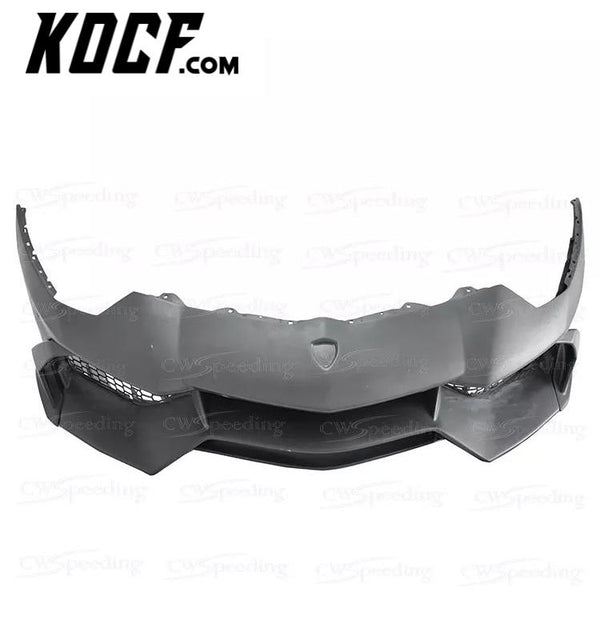 LP720 STYLE FIBER GLASS FRONT BUMPER FOR LAMBORGHIBLI AVENTADOR LP700 720 BODY KIT