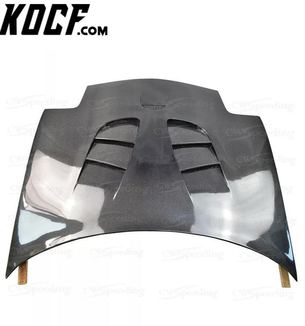 STYLE CARBON FIBER ENGINE HOOD BONNET FOR MAZDA RX7