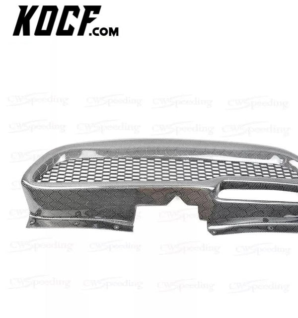 CUSTOMIZED STYLE HONEYCOMB CARBON FIBER FRONT GRILLE FOR 2009-2011 HYUNDAI GENESIS COUPE