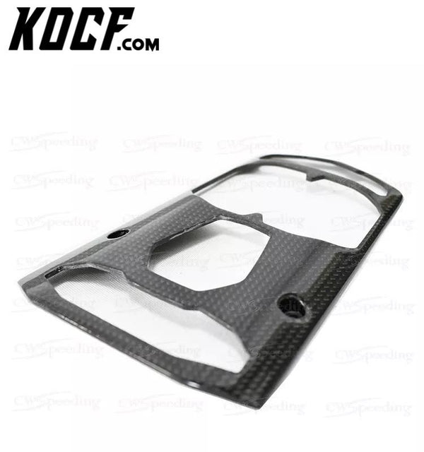 PLAIN CARBON FIBER CENTRE CONSOLE SURROUND INTERIORS FOR 2011-2015 LAMBORGHINI AVENTADOR LP700-4