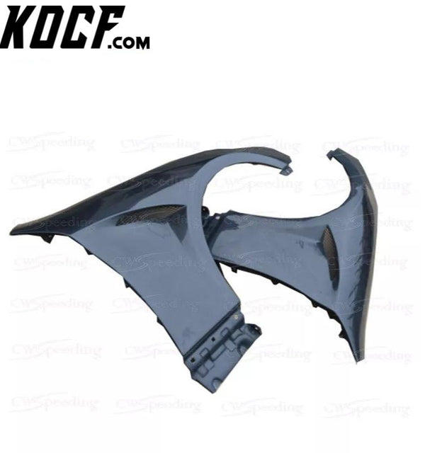 A STYLE CARBON FIBER FRONT FENDER FOR 2008-2011 HYUNDAI GENESIS COUPE BODY KIT