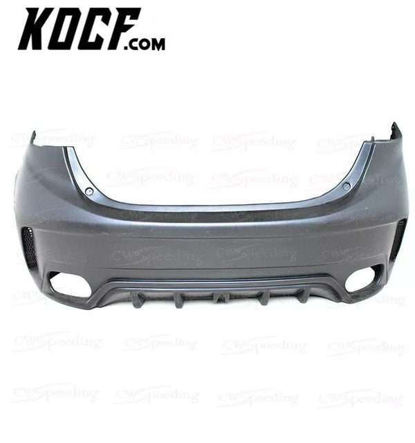 2014-2018 GF STYLE PP MATERIAL REAR BUMPER FOR MAZDA 3 AXELA SEDAN BODY KIT