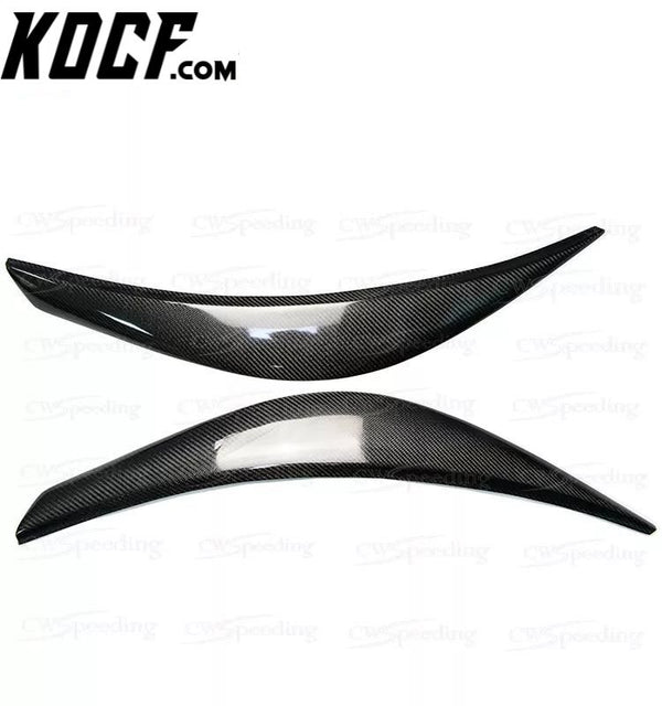 CARBON FIBER FRONT EYELID FRONT EYEBROW FOR 2011-2015 HYUNDAI VELOSTER