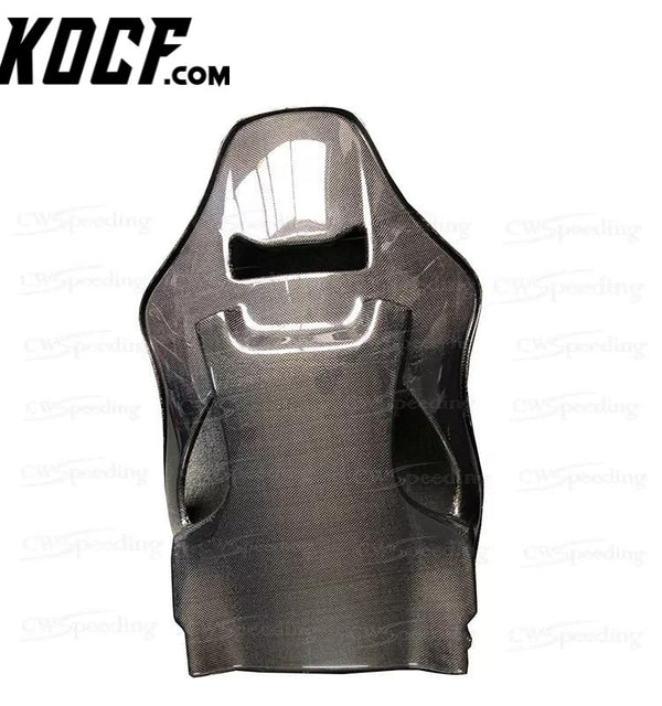 DRY CARBON FIBER SEAT COVER FOR FERRARI 488 GTB SPIDER