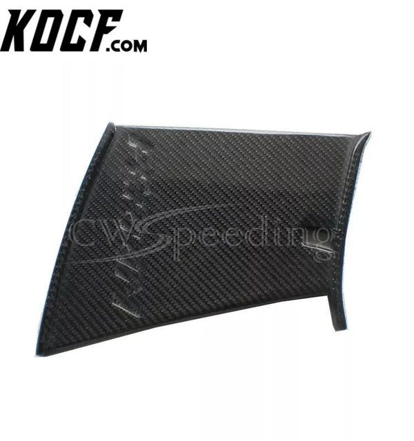 CARBON FIBER REAR SPOILER REAR WING TRUNK SPOILER SIDE PANEL FOR 2006-2007 SUBARU IMPREZA 9